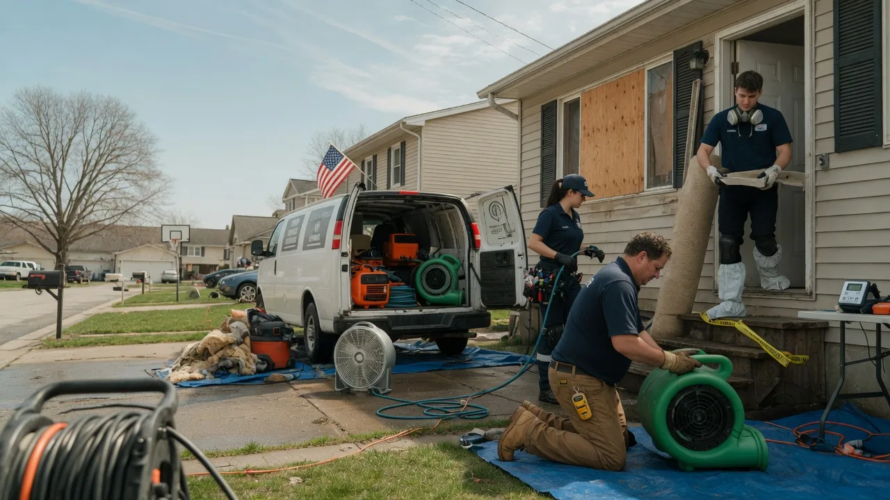 Water Damage Restoration in La Crosse, KS near me